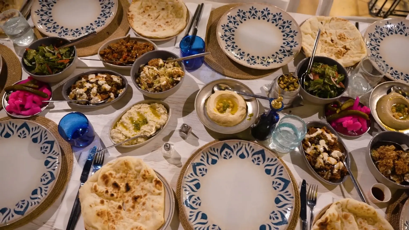 Delicious Jordanian food at Supra Restaurant