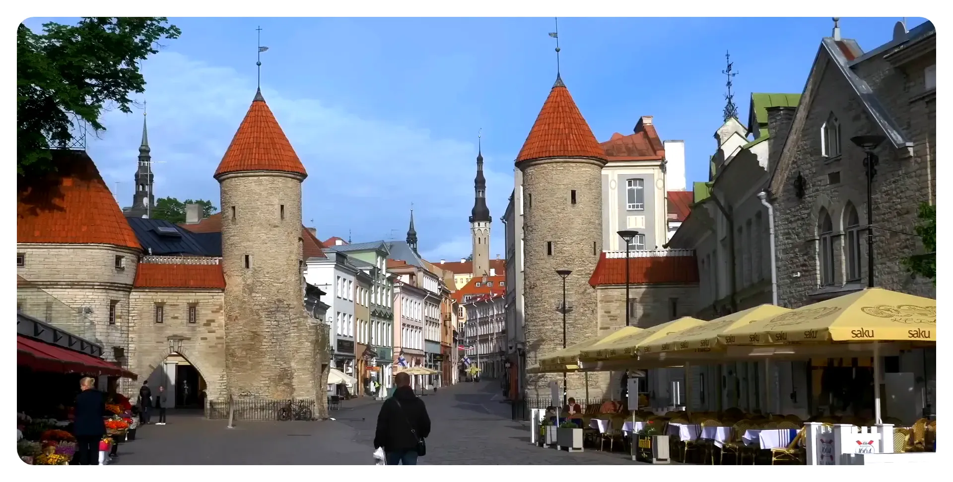 Medieval streets and modern culture in Tallinn
