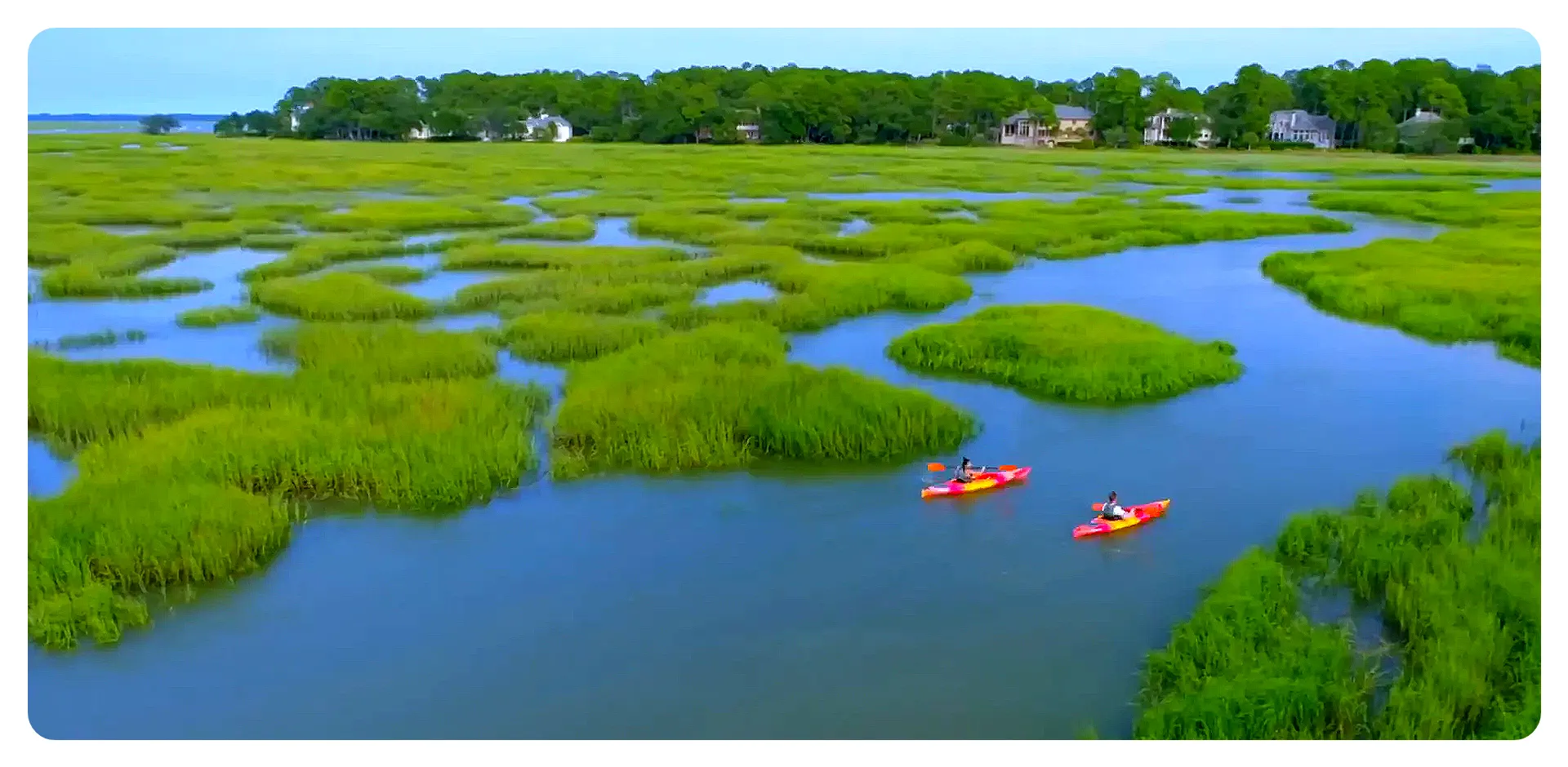 Hilton Head Island golf course and beach