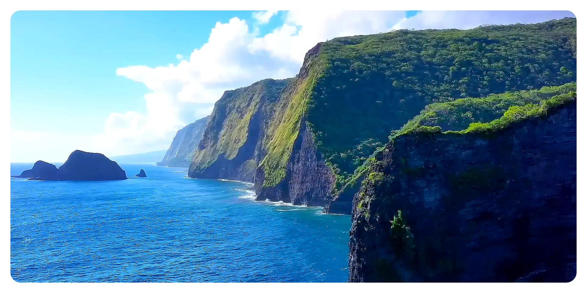 Mauna Loa volcano on Big Island, Hawaii