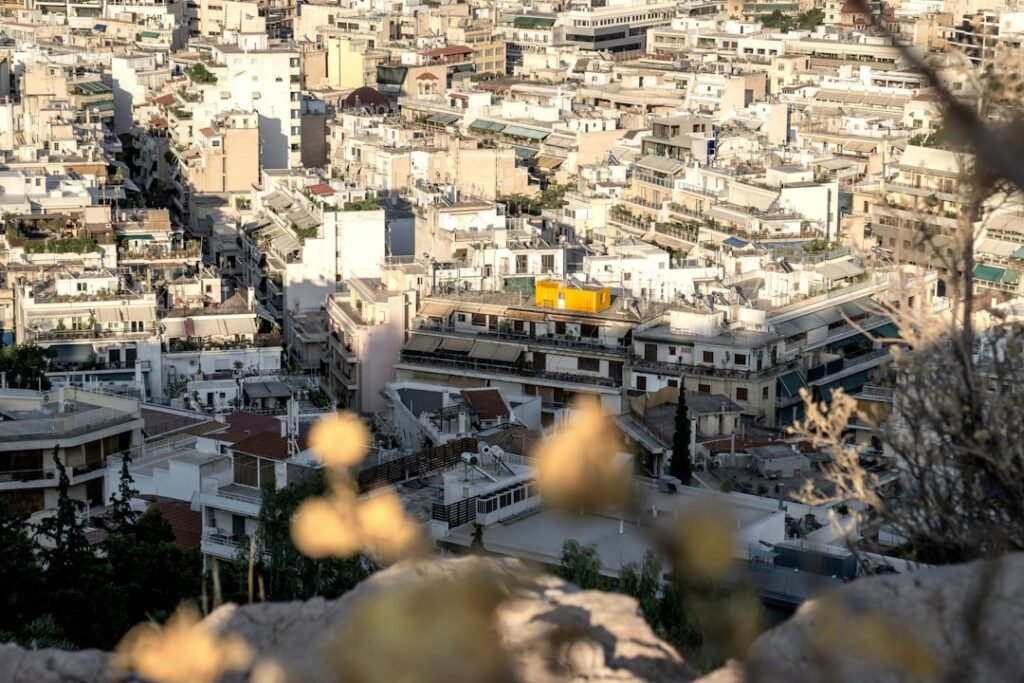 Photo tourist cities Greece